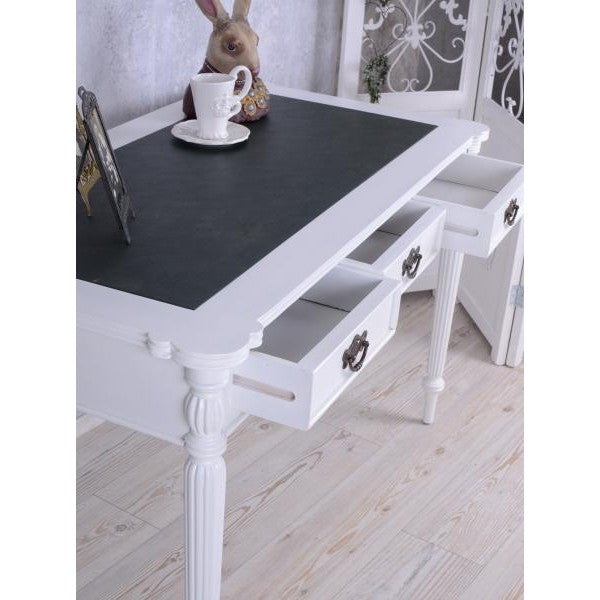 Englischer Schreibtisch Weiss Wandkonsole Shabby Chic