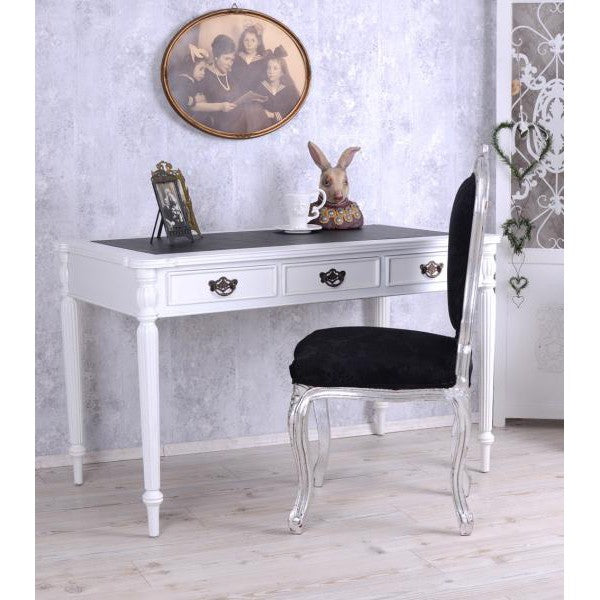 Englischer Schreibtisch Weiss Wandkonsole Shabby Chic