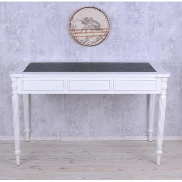 Englischer Schreibtisch Weiss Wandkonsole Shabby Chic