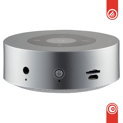 KAMINIO Knister Lautsprecher MORITZ - Soundbox Bluetooth Silber