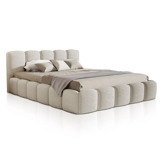 Polsterbett Inkl. Lattenrost - 180x200 cm Beige
