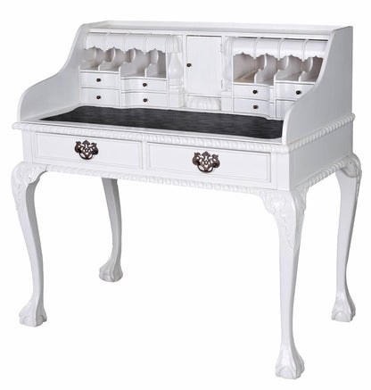 Landhaus Sekretär Shabby Chic Schreibtisch Weiss