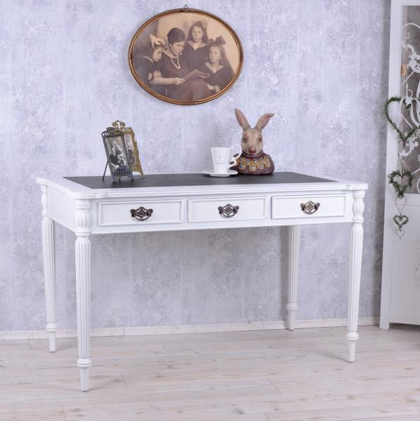Englischer Schreibtisch Weiss Wandkonsole Shabby Chic