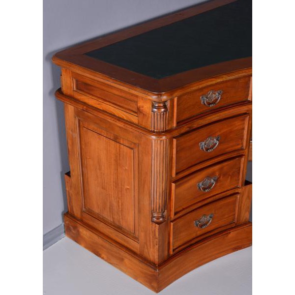 Eckschreibtisch Mahagoni Schreibtisch Corner Desk Antik